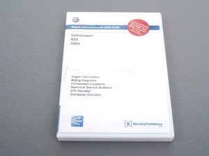 ES#6276 - V325 - Volkswagen R32 2004 DVD-ROM Service Manual - (NO LONGER AVAILABLE) - A comprehensive must-have for any do-it-yourselfer! - Bentley - 
