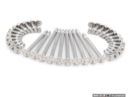 ES#2144662 - 11132210959 - Oil Pan Bolt Set - Required when replacing an oil pan gasket - Genuine BMW - BMW