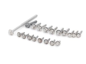 ES#23368 - 11410426472 - Oil Pump Screw Set - One time use aluminum screws, must be replaced each time they are removed - Genuine BMW - BMW