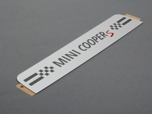 ES#2145249 - 51779800667 - Door Sill " Cooper S " - Front Left - Replace that scratch or damaged door sill - Genuine MINI - MINI