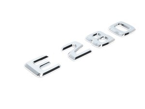ES#1659572 - 1248175615 - 'E280' Emblem - Located on the trunk lid of your Mercedes-Benz - Genuine Mercedes Benz - Mercedes Benz