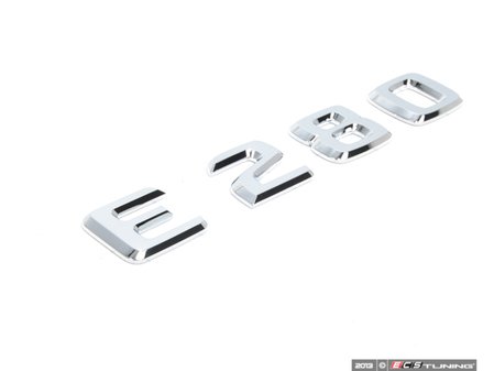 ES#1659572 - 1248175615 - 'E280' Emblem - Located on the trunk lid of your Mercedes-Benz - Genuine Mercedes Benz - Mercedes Benz