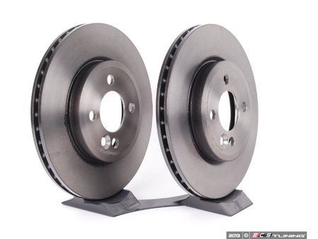 ES#2623073 - 34116774985KT4 - Front Brake Rotors - Pair 11.02" (280x22) 09.A761.11 - Eliminate brake grinding, noise, and vibrations with new MINI brake rotors. UV coated - Brembo - MINI