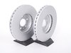ES#2594262 - 8K0615301AKT1 -  Front & Rear Brake Service Kit - Featuring Zimmermann rotors and Akebono Euro Ceramic Brake pads. - Assembled By ECS - Audi