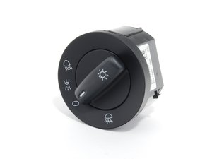 ES#1125709 - 3C8941431LXSH - Standard Headlight Switch - Black - Controls headlights, parking lights, and front fog lights - Genuine Volkswagen Audi - Volkswagen