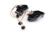 ES#2612387 - 1J5698001BG - OE HID Replica Projector Headlight Set - Chrome - Without fog lights, with amber turn signals - Depo - Volkswagen