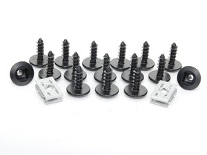 ES#2598331 - 5K0805911G - Front Fender Liner Hardware Kit - Complete hardware kit to secure one fender liner - Genuine Volkswagen Audi - Volkswagen