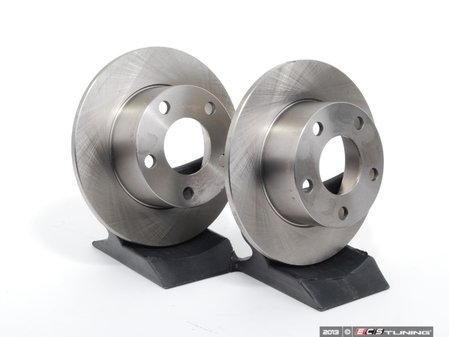 ES#1549 - 4A0615601AKT3 - Rear Brake Rotors - Pair (245x10) - Restore the stopping power in your vehicle - Balo - Audi Volkswagen