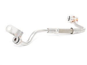 ES#24051 - 11427562797 - Turbo Oil Feed Line - Front Turbo - Supplies oil to the front turbocharger - Genuine BMW - BMW
