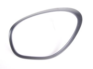 ES#2641986 - 51132254023 - Headlight Trim Ring Gray - Left - (NO LONGER AVAILABLE) - Upgrade to the gray ring, part of black line - Genuine MINI - 