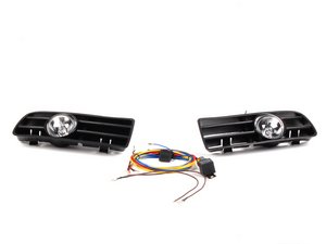 ES#10324 - 1j0998008 - Bumper Fog Light Kit - Without euro Switch - (NO LONGER AVAILABLE) - Increase your light output for added safety. - ECS - Volkswagen