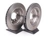 ES#240377 - ECSE393421-2 - Rear Brake Service Kit - Featuring ECS V5 Coated Rotors and ECS DD23 "Daily Driver" ceramic pads. - Assembled By ECS - BMW