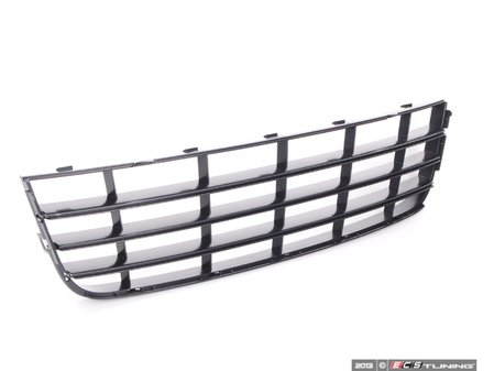 ES#323605 - 1Q08536779B9 - Lower Grille - Black with chrome accents - Genuine Volkswagen Audi - Volkswagen