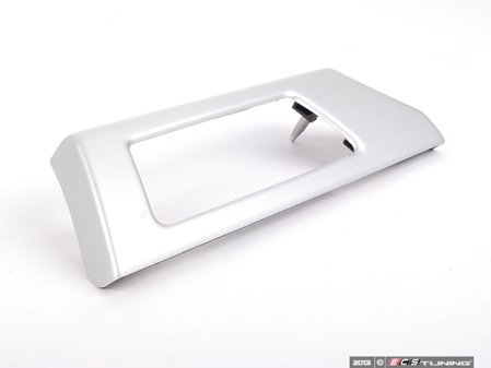 ES#117048 - 51456982455 - Dash Trim - Fine Brushed Aluminum - Located at the left side of the dash - Genuine BMW - BMW
