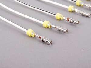 ES#2598054 - 61130007571KT - Snap In Socket With Wire Lead - Pack Of 10 - 1.0 - 2.5mm - Genuine BMW - BMW