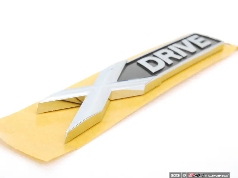 Genuine BMW - 51147318576 - X Drive Emblem (51-14-7-318-576)