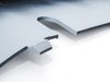 ES#514994 - 51110445887 - Width Extension Primed - Front Left - (NO LONGER AVAILABLE) - For the JCW Aerokit painted version - Genuine MINI - 