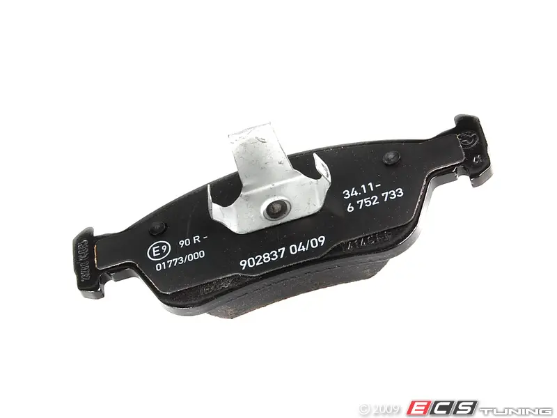 Genuine BMW - 34116761244 - Front Brake Pad Set (34-11-6-761-244)