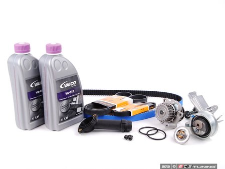 ES#2574569 - AWMTBKV2GATE - Timing Belt Kit - Ultimate Plus With Gates Racing Belt - Includes Gates Racing Kevlar Timing Belt for added dependability - Assembled By ECS - Volkswagen