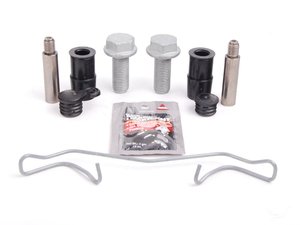 ES#2597188 - 1K0698471BKT - Front Pad And Rotor Installation Kit - Priced Per Caliper - Replace all the serviceable items while performing a standard brake job - Assembled By ECS - Volkswagen