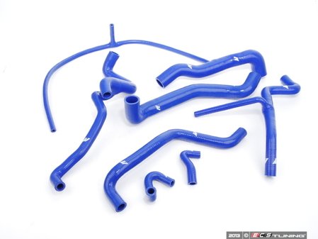 ES#2500935 - MMHOSEGLF95BL - Silicone Coolant Hose Kit - Blue - High quality replacement hose kit from Mishimoto - Mishimoto - 