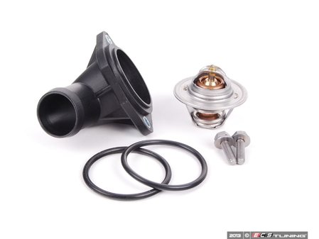 ES#2581867 - 050121113ckt-3 -  Thermostat Replacement Kit - Maintain proper operating temperature with a new thermostat, housing and hardware - Assembled By ECS - Audi