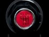 ES#2607800 - 25117638583 - JCW GP2 Shift Knob W/ Boot - Black / Red - Leather gear shift knob and boot with red top & black shift pattern - Genuine MINI - MINI