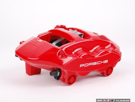 ES#1499404 - 99735242612 - Rear Brake Caliper - Red - Right side fitment - Genuine Porsche - Porsche