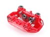 ES#1499397 - 99735242512 - Rear Brake Caliper - Red - Left side fitment - Genuine Porsche - Porsche