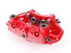 ES#1499397 - 99735242512 - Rear Brake Caliper - Red - Left side fitment - Genuine Porsche - Porsche