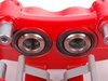ES#1499397 - 99735242512 - Rear Brake Caliper - Red - Left side fitment - Genuine Porsche - Porsche