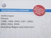 ES#5068 - VB55 - B5 Passat (98-05) DVD-ROM Service Manual - (NO LONGER AVAILABLE) - A comprehensive must-have for any do-it-yourselfer. - Bentley - 