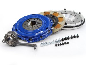 ES#2569431 - SV872-2ALKT -  Stage 2 Clutch Kit - Aluminum Flywheel (9lbs) - Streetable clutch holds up to 410 FT LBS TQ - Spec Clutches - Audi Volkswagen
