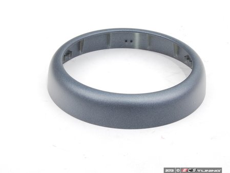 ES#83161 - 51167052161 - Shifter Boot Trim Ring - Anthracite - Attaches to the base of the shifter boot - Genuine MINI - MINI
