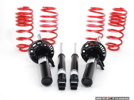 ES#1928174 - 40006-12 - Sport Cup Kit - Perfect combination of handling and ride quality. Average lowering of 1.8"F 1.7"R - H&R - Volkswagen