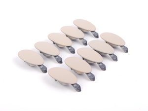 ES#2602340 - 51418224398KT - Trim Plug - Pack Of 10 - Beige - Genuine BMW - 