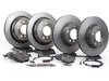 ES#2598403 - ECSE39341121-KT2 - Front And Rear Brake Service Kit - Featuring ECS V5 Coated Brake Rotors and ECS DD23 "Daily Driver" ceramic pads. - Assembled By ECS - BMW