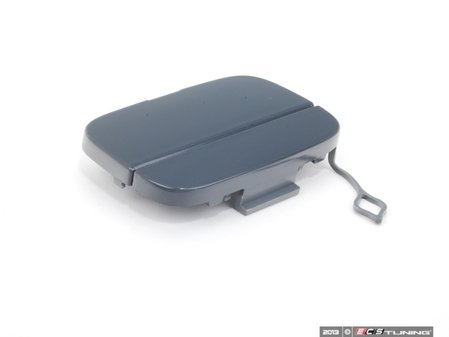 ES#74183 - 51112754004 - Primed Tow Hook Cover - Replace your lost or damaged cover : Stock Cooper S bumper - Genuine MINI - MINI