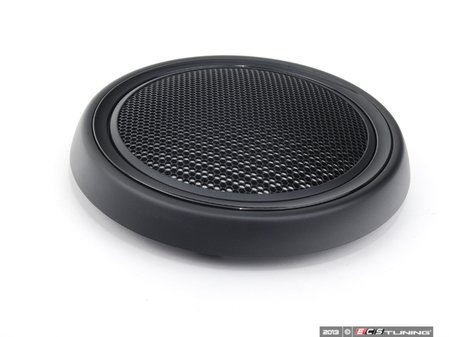 ES#98326 - 51412756567 - Lower Speaker Grille Cover - Black Chrome - For driver and passenger side - Genuine MINI - MINI