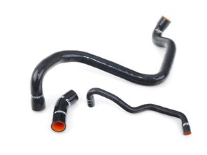 ES#2602573 - mmhosett99bk - Mishimoto Silicone Hose Kit - Black - Replace your stock rubber hoses with a 3 piece silicone kit - Mishimoto - Audi