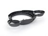 ES#2628551 - 51459810000 - Center Trim Ring - Piano Black - Located around the center insterment cluster - Genuine MINI - MINI