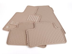 ES#1828003 - Q6680696 - All-Season Floor Mats - Set Of Four - (NO LONGER AVAILABLE) - Beige Color - Genuine Mercedes Benz - 