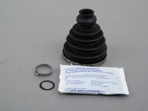 ES#2628154 - 1J0498201G - Inner CV Boot Kit - Priced Each - Complete boot kit, with grease and necessary hardware. Fits left and right sides. - Rein - Volkswagen