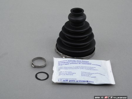 ES#2628154 - 1J0498201G - Inner CV Boot Kit - Priced Each - Complete boot kit, with grease and necessary hardware. Fits left and right sides. - Rein - Volkswagen