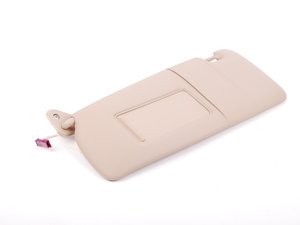 ES#87101 - 51168237645 - E46 Beige Sun Visor - Left - Made of vinyl - Genuine BMW - BMW