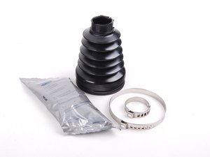 ES#2628319 - 1J0498201J -  Inner CV boot Kit - Priced Each - Complete boot kit, including grease and hardware. - GKN Drivetech - Audi Volkswagen