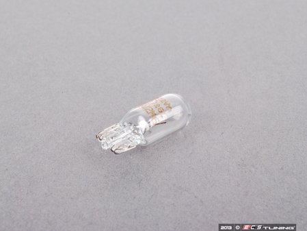 ES#2602079 - 000000000853 - Wedge Base Bulb - Priced Each - 12 Volt - 5 Watt - Osram Sylvania - Mercedes Benz