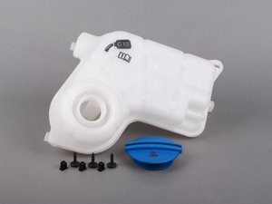 ES#2586930 - 8E0121403KT1 - Expansion Tank Replacement Kit - Everything you need to replace your faded, cracked, or leaky expansion tank! - Assembled By ECS - Audi