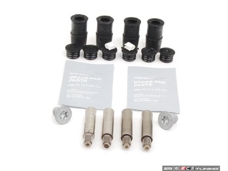 ES#2592472 - 34216762871INKT - Rear Pad And Rotor Installation Kit - Includes hardware and anti-seize for rear pad & rotor replacement - Genuine MINI - MINI