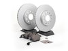 ES#257454 - 1K0698047 - Front Brake Service Kit (288x25) - Featuring Zimmermann rotors and ECS DD23 Daily Driver ceramic pads - Assembled By ECS - Volkswagen